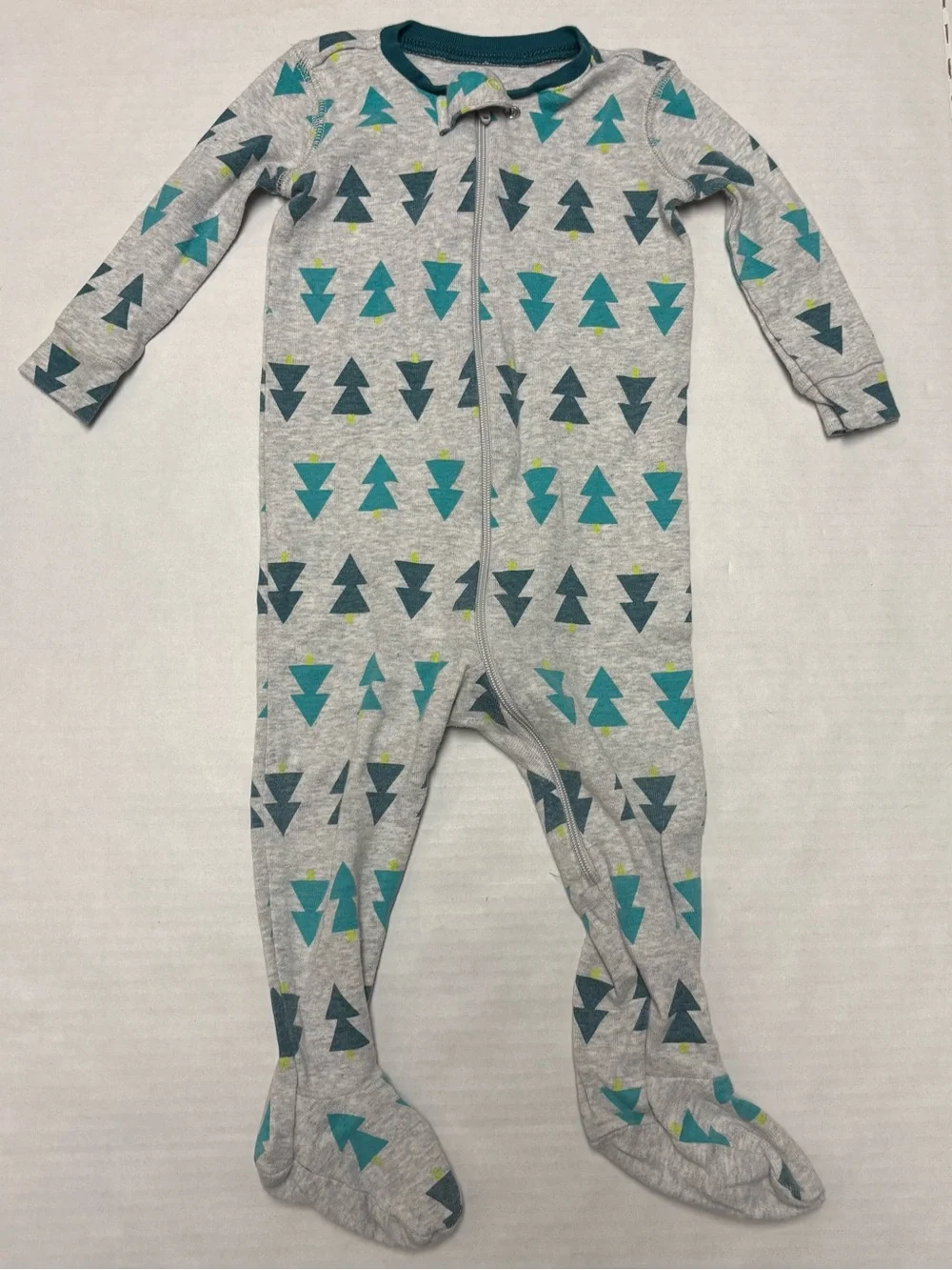 Primary tree organic cotton one piece, size 6-9m